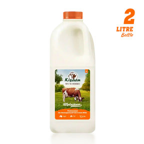 Kisaan Cow MIlk Full Cream (Pasteurized Un-Homogenized) 2L