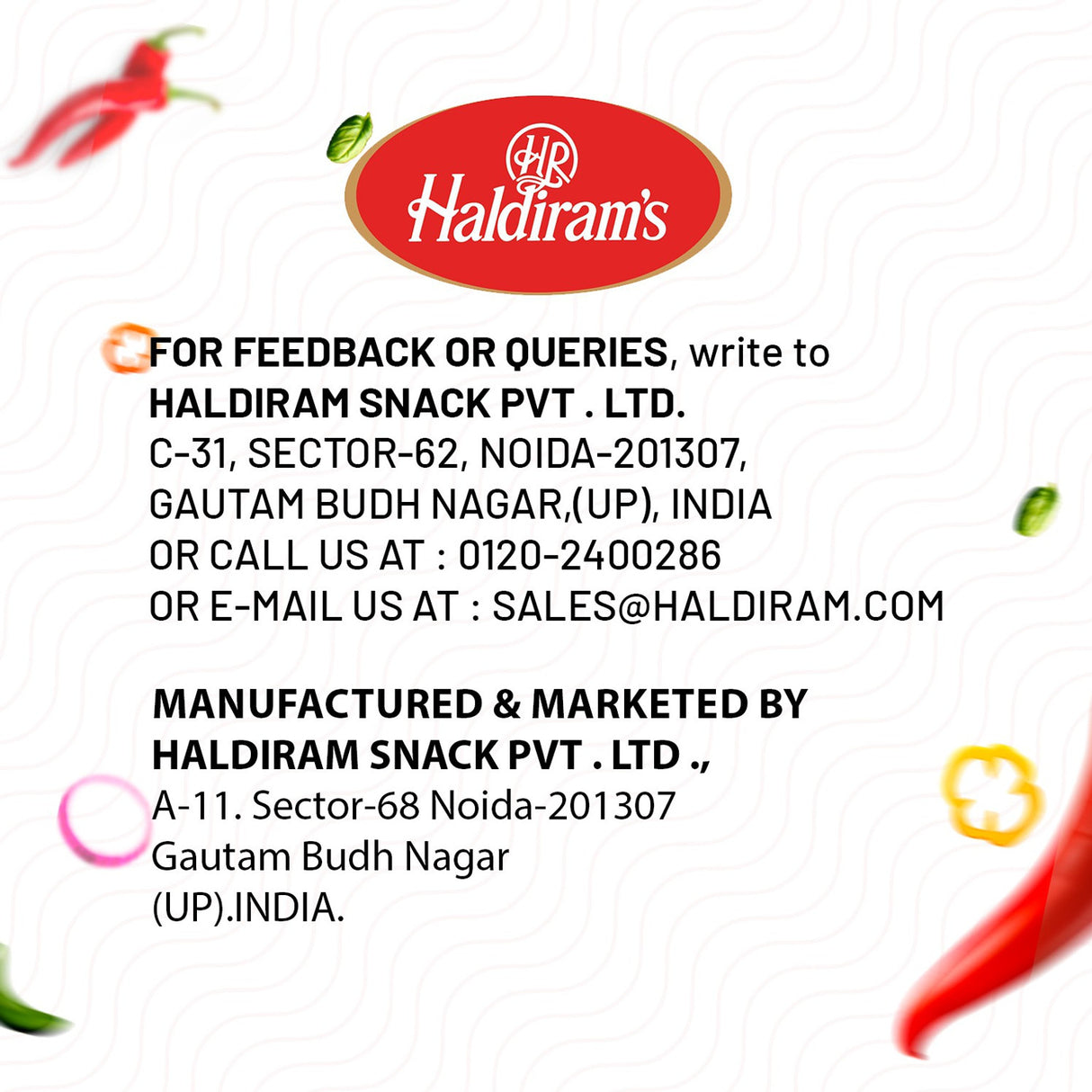Haldiram's Chilli Chatak Lachha 200g
