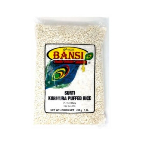 Surti Kurmura Puffed Rice 454g -Bansi