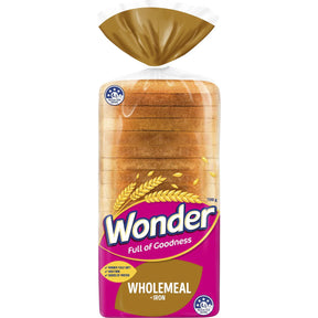 Wonder White Bread Wholemeal + Iron 700g